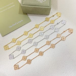 VCA Vintage Alhambra Necklace, 10 Motifs