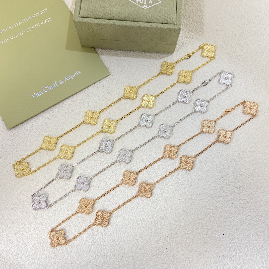 VCA Vintage Alhambra Necklace, 10 Motifs