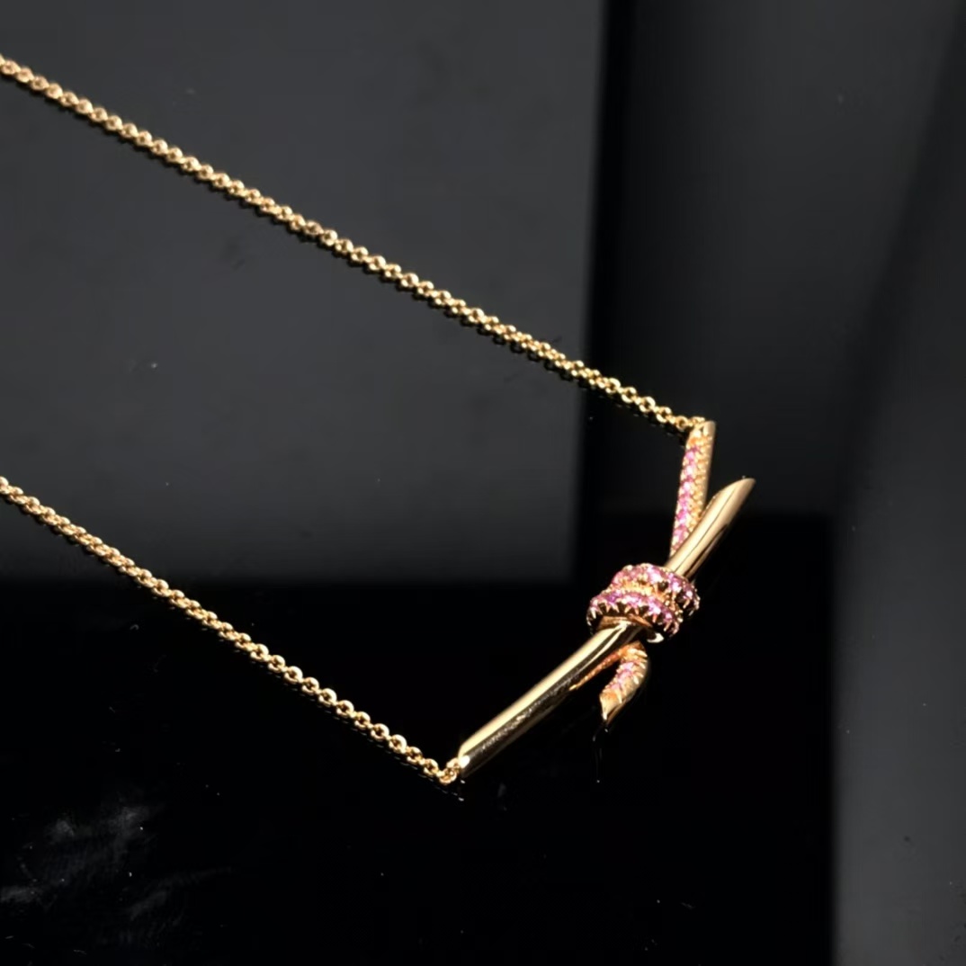 Tiffany Knot Pendant Necklace - Image 2