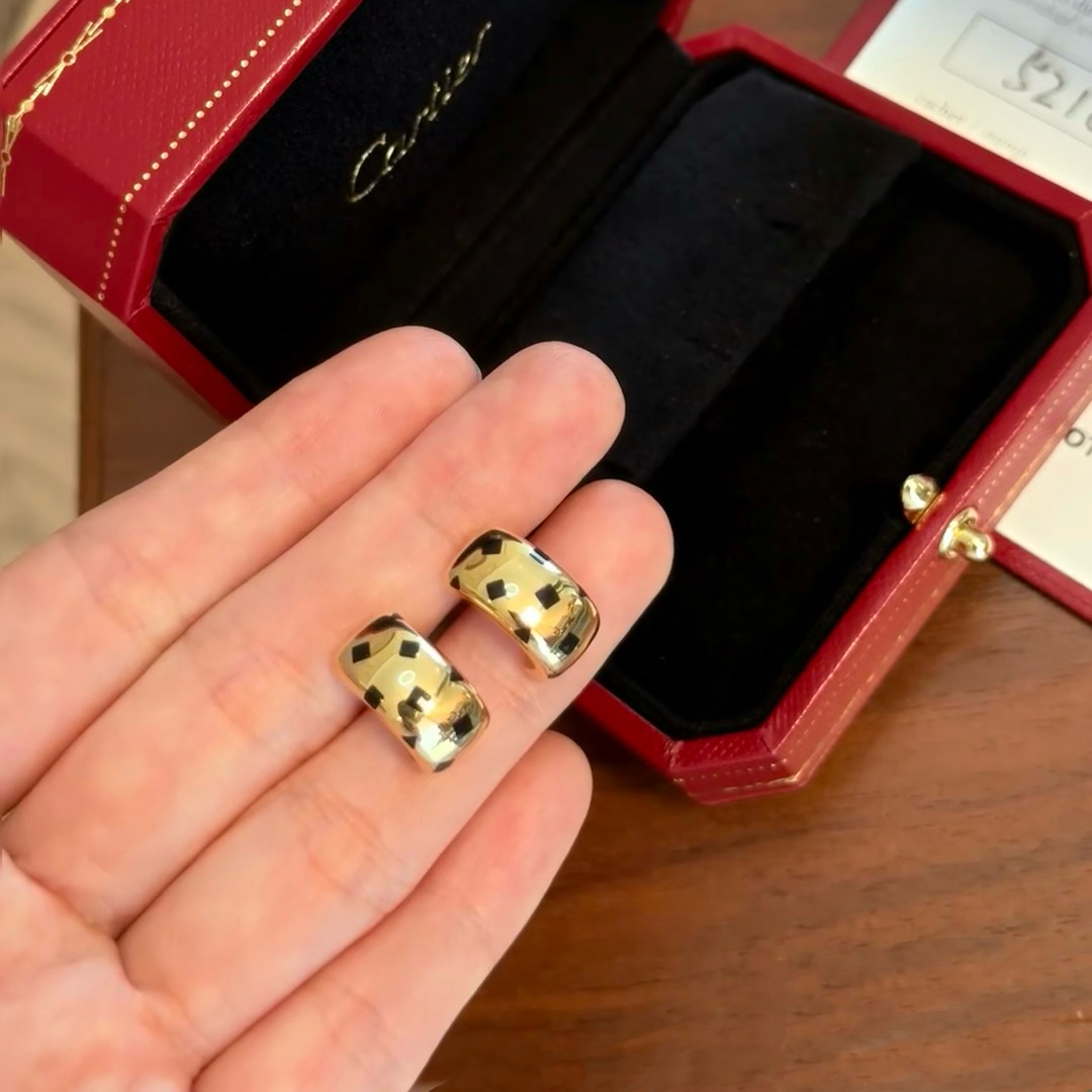 Cartier Leopard Panthère de Stud Earrings - Image 5