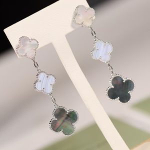 VCA Magic Alhambra Earrings 3 Motifs