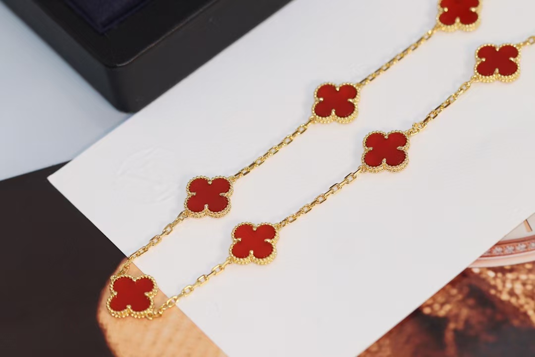 VCA Vintage Alhambra Necklace, 10 Motifs - Image 6
